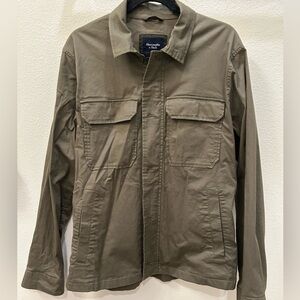 Abercrombie & Fitch Men’s Green Jacket